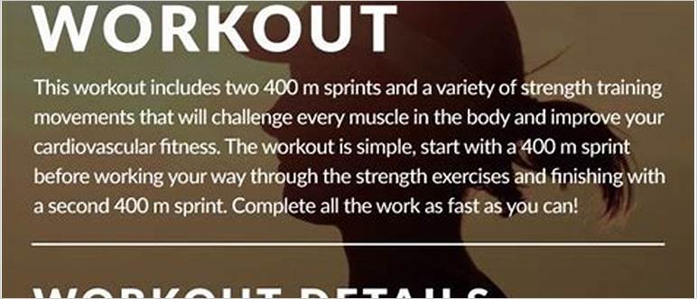 Crossfit cardio workouts